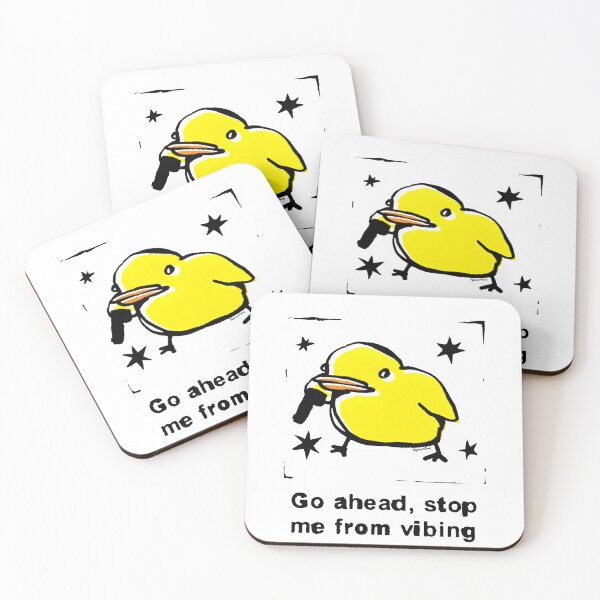 Item preview, Duck funny sticker designed and sold by JossDesign15.
