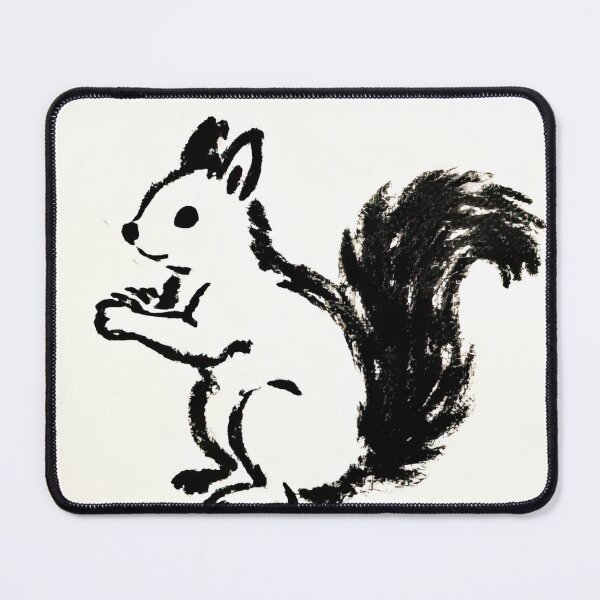Item preview, Ink Sketch of a Playful Squirrel designed and sold by SunkenCost.