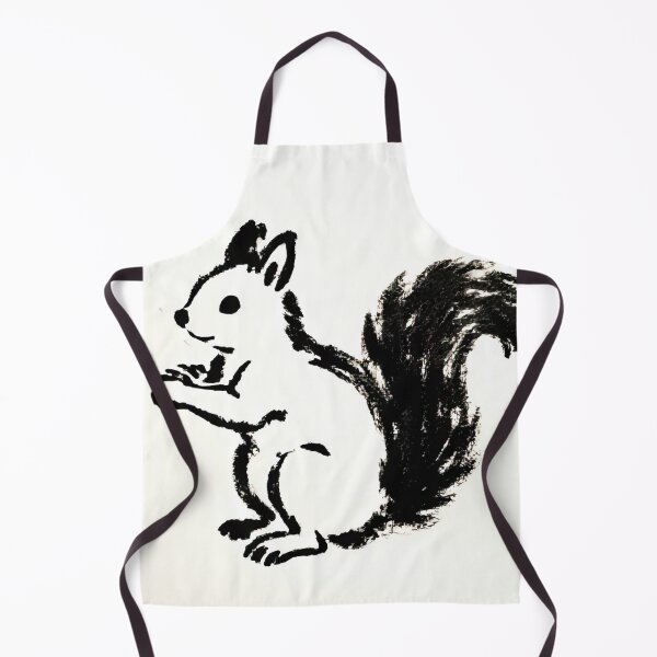 Item preview, Ink Sketch of a Playful Squirrel designed and sold by SunkenCost.