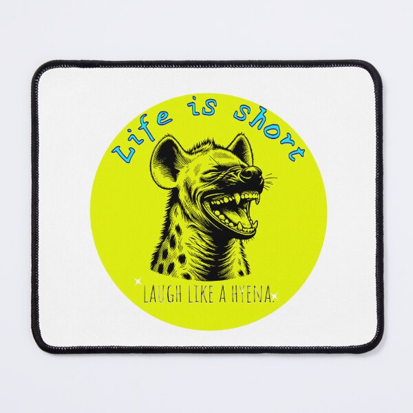 Item preview, Life is short… laugh like a hyena designed and sold by MTeesGA.