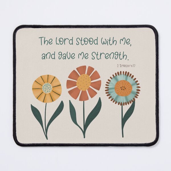 Item preview, The Lord stood with me - I Tim 4:17 designed and sold by Willow & Grace Designs.