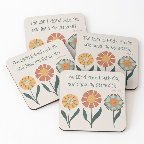 Item preview, The Lord stood with me - I Tim 4:17 designed and sold by Willow & Grace Designs.