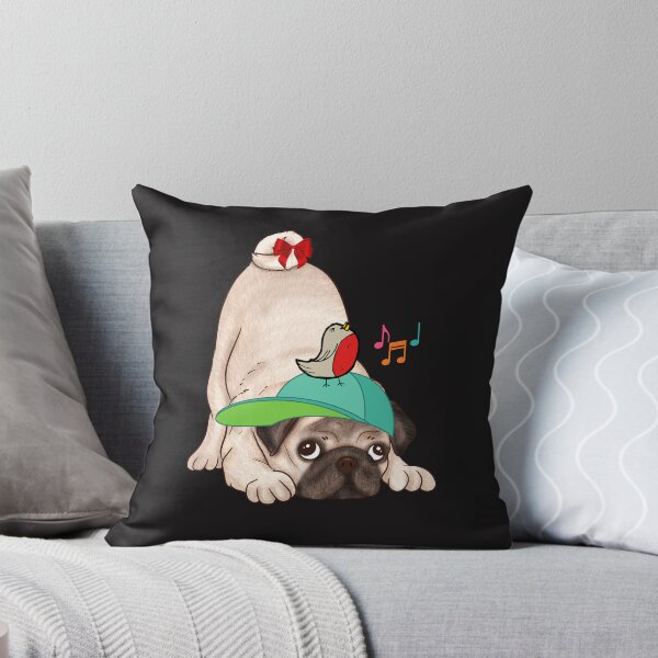 Item preview, A pug and a tweety bird. designed and sold by BeeStylishTees.