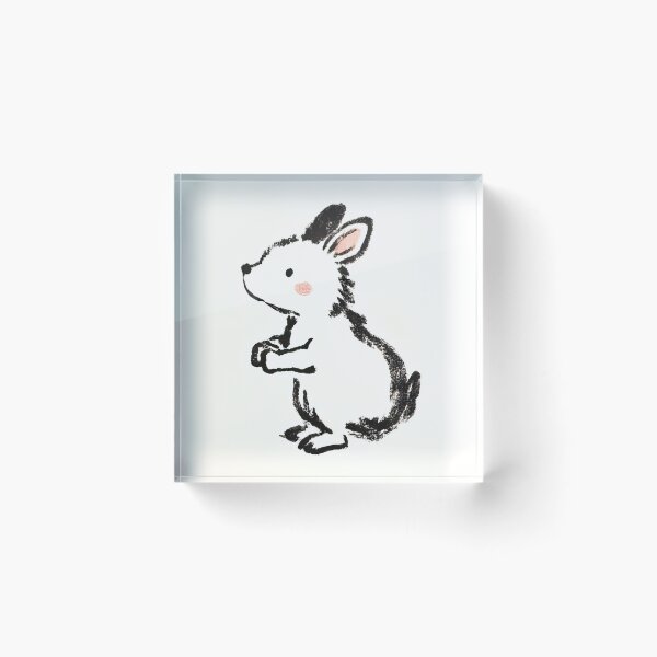Item preview, Whimsical Ink Sketch of a Cute Animal designed and sold by SunkenCost.