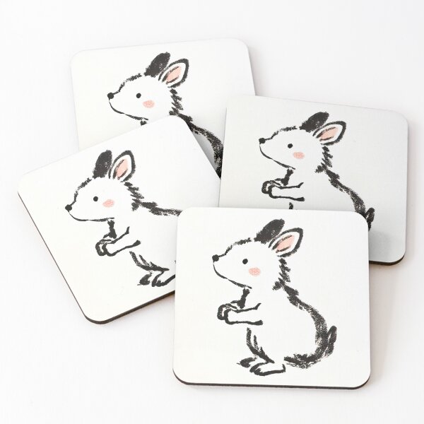 Item preview, Whimsical Ink Sketch of a Cute Animal designed and sold by SunkenCost.