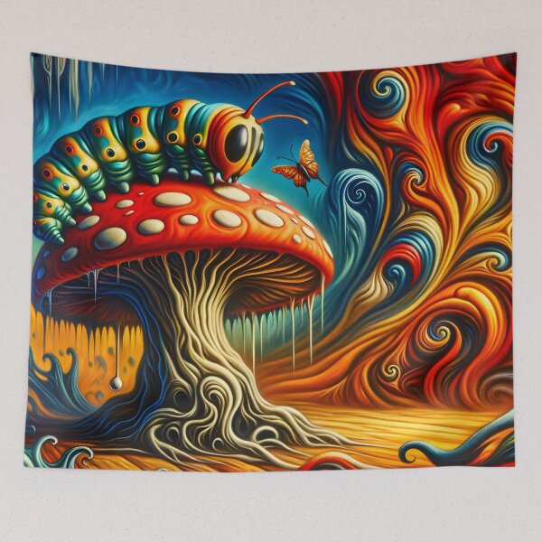 Item preview, Surreal Caterpillar   designed and sold by Flights of Fancy .