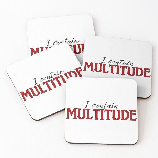 Item preview, I Contain Multitude designed and sold by auDHDesigns.