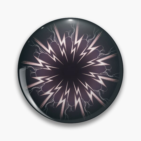Item preview, Uranian Jagged Lightning Bolts: A Cosmic Energy Circle designed and sold by Kaurisdigital.
