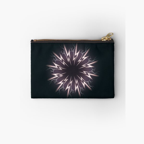 Item preview, Uranian Jagged Lightning Bolts: A Cosmic Energy Circle designed and sold by Kaurisdigital.