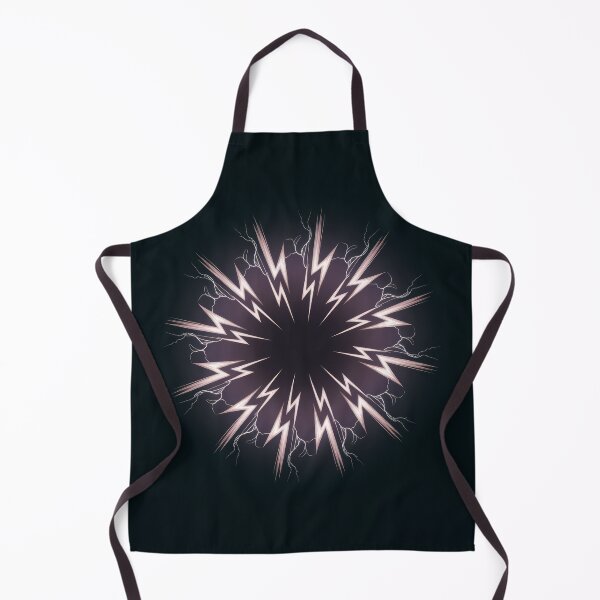 Item preview, Uranian Jagged Lightning Bolts: A Cosmic Energy Circle designed and sold by KaurisDigital.