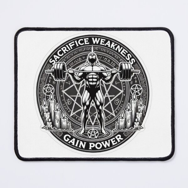 Item preview, Sacrifice Weakness – Gain Power designed and sold by AlexHorrorWorld.
