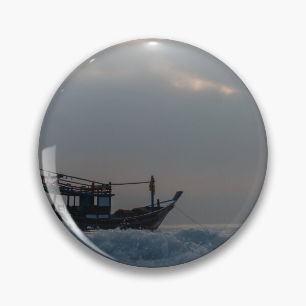 Item preview, Fishing Boat at the Beach designed and sold by PitakChai93.
