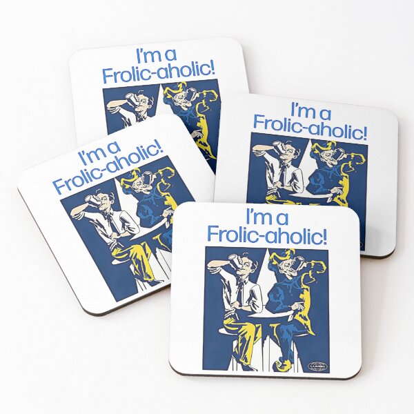 Item preview, I'm a Frolic Aholic Severance Lumon Break Room Poster designed and sold by shenitasarkisi.