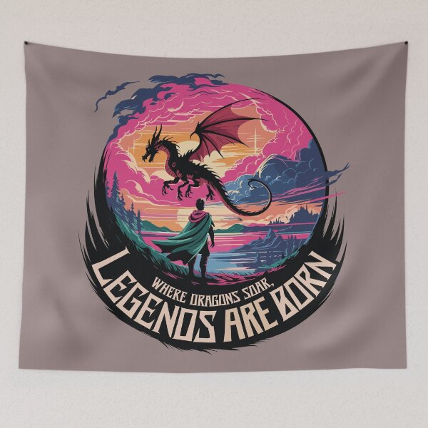 Item preview, Where Dragons Soar, Legends Are Born – Fourth Wing Fantasy Merch designed and sold by Aagnyes.