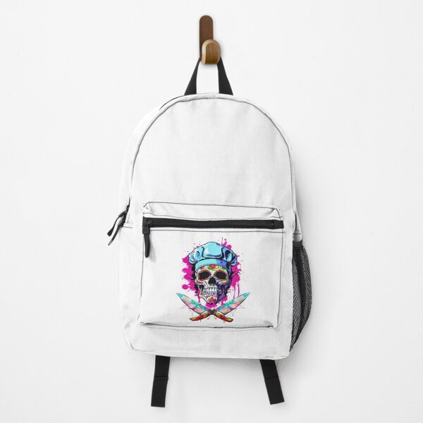 Item preview, Chef sugar skull designed and sold by INKVASION2025.