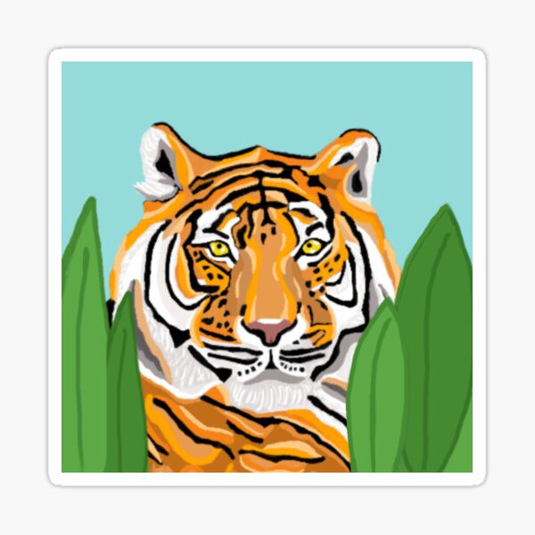 Aperçu de l'œuvre Tiger Tiger créée et vendue par Lotus Soul Creative.
