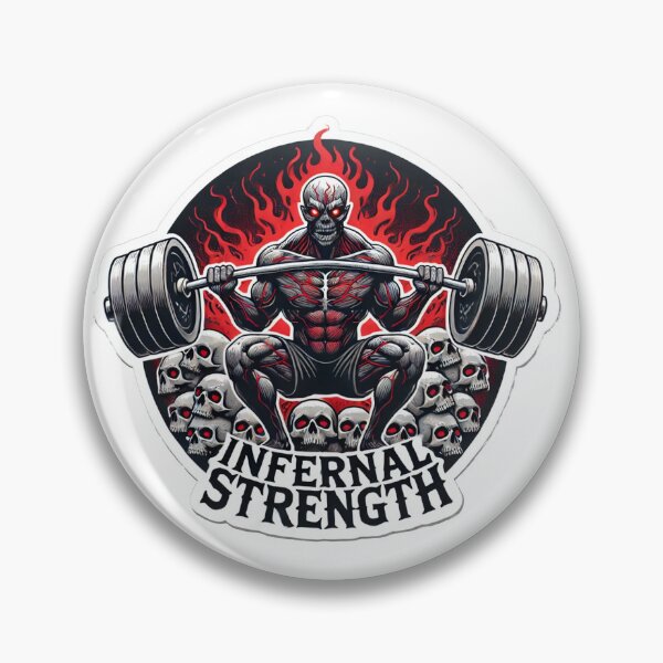 Item preview, Infernal Strength designed and sold by AlexHorrorWorld.