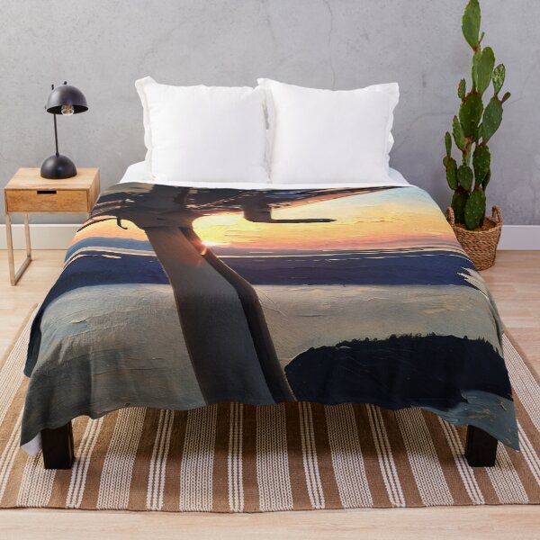 Item preview, Flying Olympic Mountain Sunset (Oil Painting) designed and sold by flyscenicair.