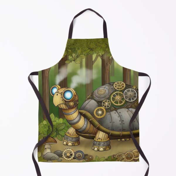 Item preview, Steampunk Mechanical Forest Turtle designed and sold by Sillytoe.