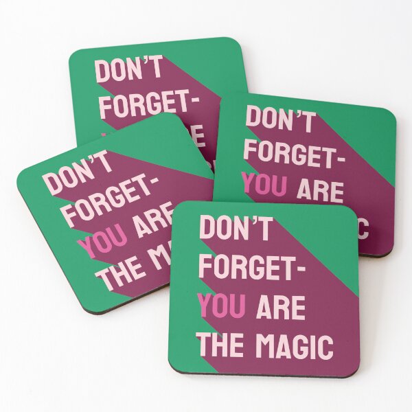 Item preview, Don't forget YOU are the magic designed and sold by genandtonicart.