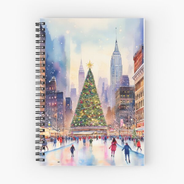 Item preview, Navidad en el Rockefeller Center de Nueva York designed and sold by Magnolia Valley Art.
