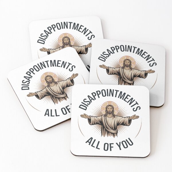 Item preview, Disappointments All of You, Jesus Humor designed and sold by ChristianLife.
