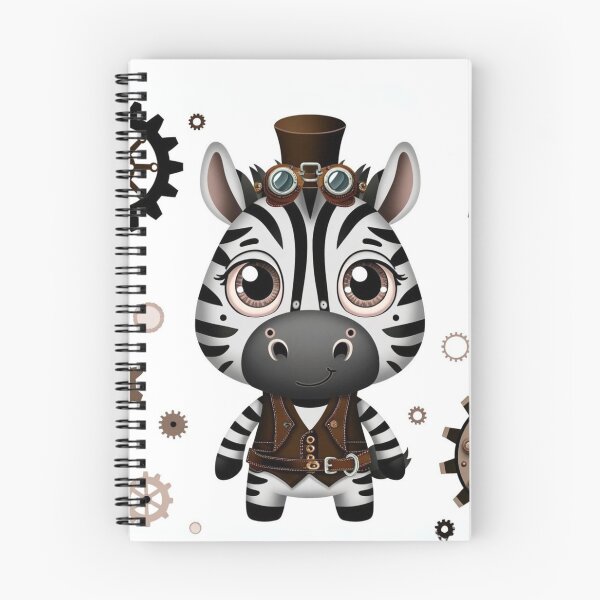 Item preview, Steampunk Zebra with Goggles & Vest designed and sold by Sillytoe.