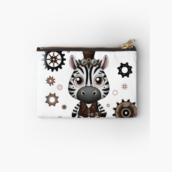 Item preview, Steampunk Zebra with Goggles & Vest designed and sold by Sillytoe.