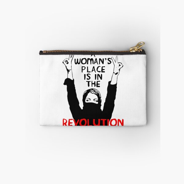 Item preview, Print Trendy Graphic A Woman'S Place Is In The Revolution Feminist Resistance Protest Socialist Retro Fan Art Design  designed and sold by ChristophPouros.