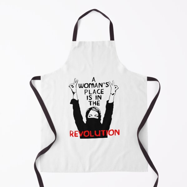 Item preview, Print Trendy Graphic A Woman'S Place Is In The Revolution Feminist Resistance Protest Socialist Retro Fan Art Design  designed and sold by ChristophPouros.