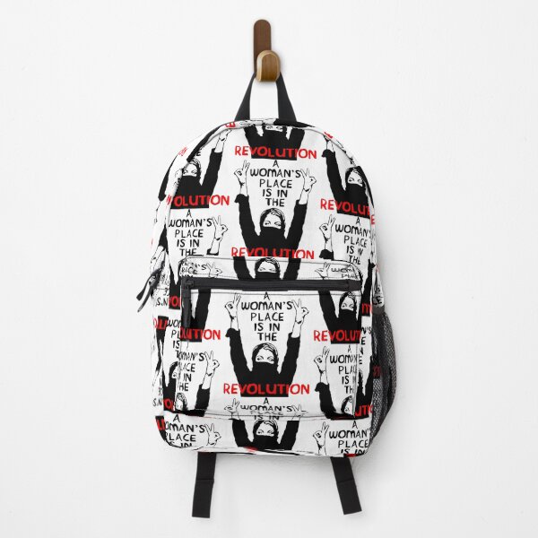 Item preview, Print Trendy Graphic A Woman'S Place Is In The Revolution Feminist Resistance Protest Socialist Retro Fan Art Design designed and sold by ChristophPouros.