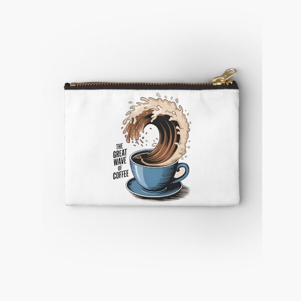 Item preview, The Great Wave Of Coffee designed and sold by Wirtuozo.
