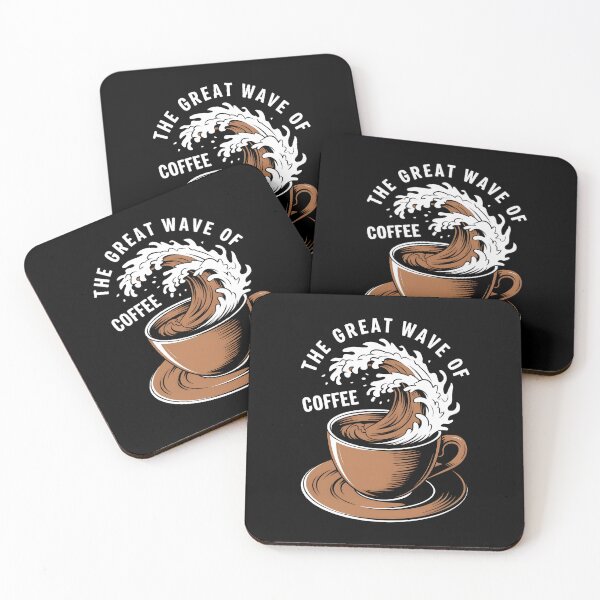 Item preview, Copy of The Great Wave Of Coffee designed and sold by Wirtuozo.