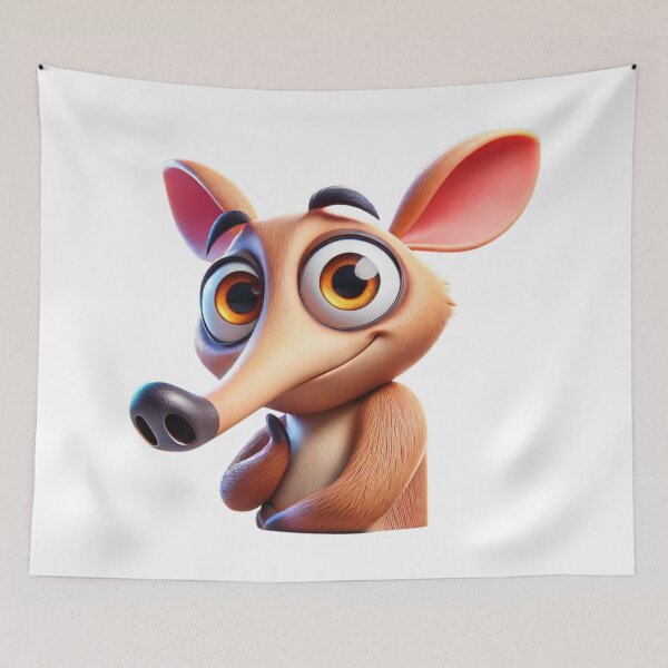 Item preview, Cute Aardvark designed and sold by Sillytoe.