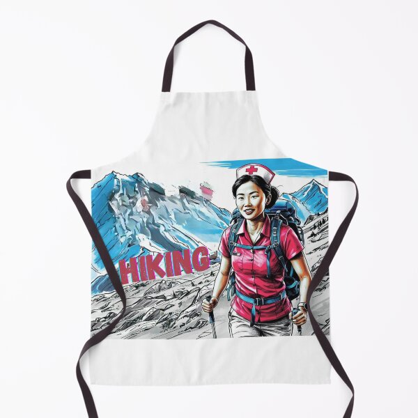Item preview, Just a nurse who loves hiking designed and sold by Nature's Palette.
