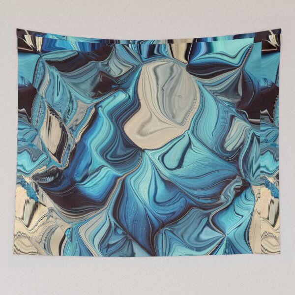 Item preview, Ethereal Blue Veins designed and sold by Wiredart.