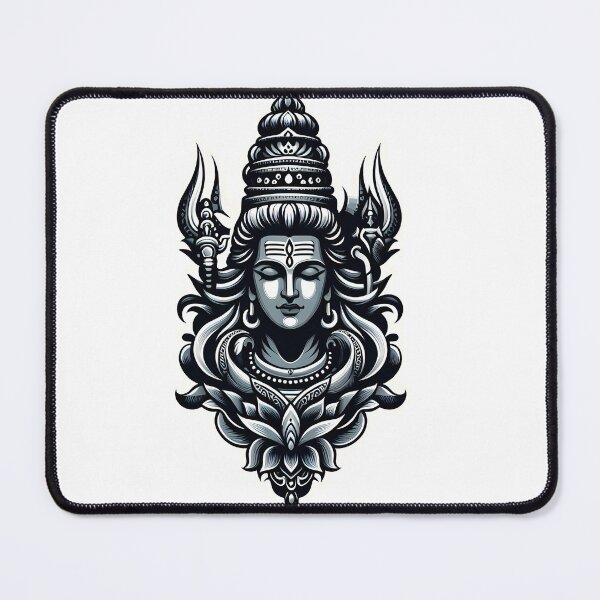 Item preview, Lord Shiva Sacred Illustration - Maha Shivratri designed and sold by InevitableAum.