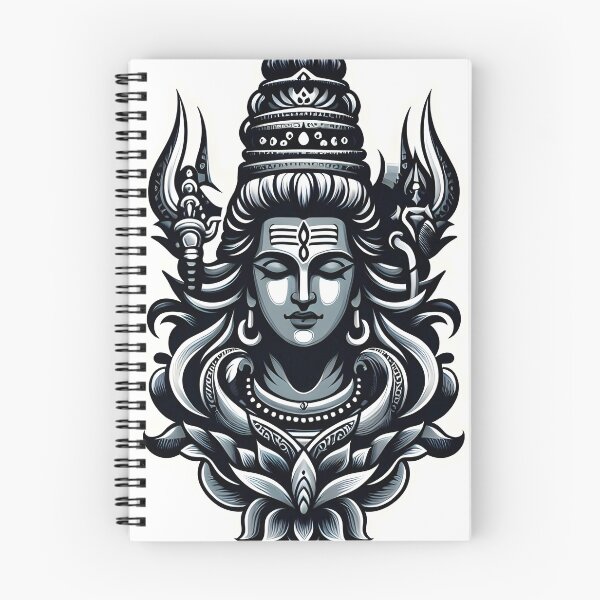 Item preview, Lord Shiva Sacred Illustration - Maha Shivratri  designed and sold by InevitableAum.