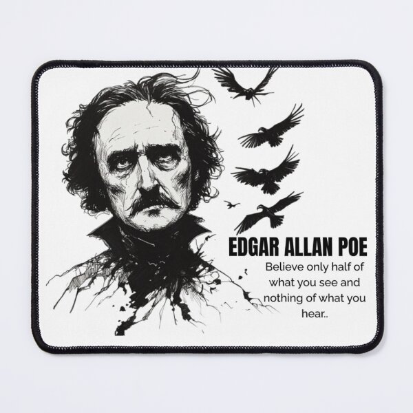 Item preview, Drawing Edgar Allan Poe designed and sold by jb-joaofranca.