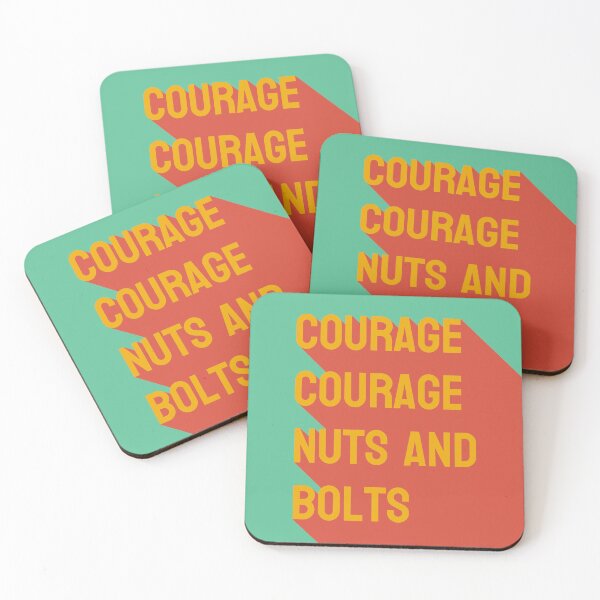 Item preview, Courage Courage Nuts and Bolts designed and sold by genandtonicart.