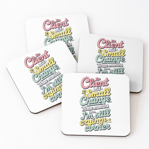 Item preview, Code, clients, and endless changes: the programmer's life. designed and sold by Dizartico.