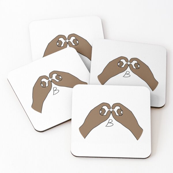 Item preview, BSL letter sign B designed and sold by Artistkhg.