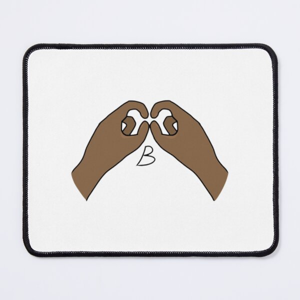 Item preview, BSL letter sign B designed and sold by Artistkhg.