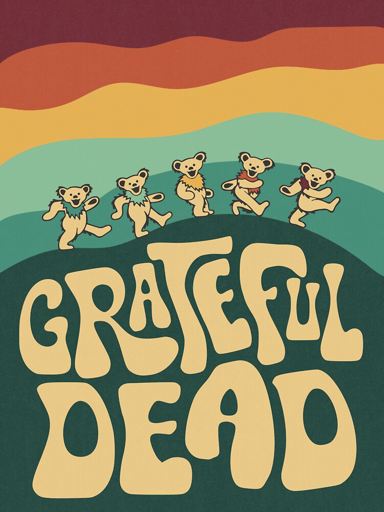 Grateful Dead Poster Sticker
