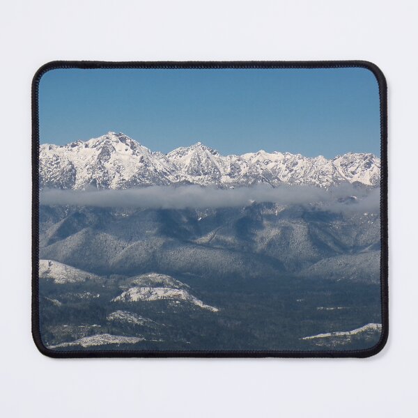 Item preview, Scenic Winter Olympic Mountains designed and sold by flyscenicair.