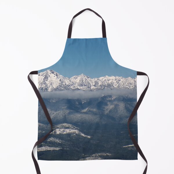 Item preview, Scenic Winter Olympic Mountains designed and sold by flyscenicair.
