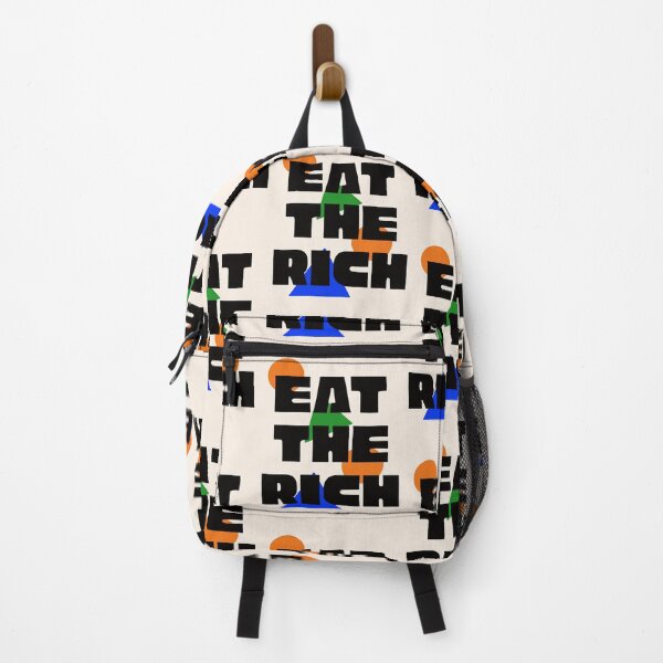Item preview, EAT THE RICH BAUHAUS PRINT SHIRT designed and sold by aydapadi.