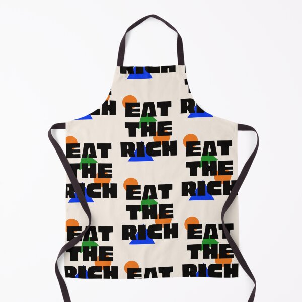 Item preview, EAT THE RICH BAUHAUS PRINT SHIRT designed and sold by aydapadi.
