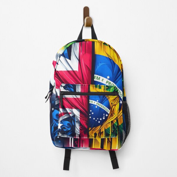 Item preview, Australia Brazil Flag designed and sold by maistendencias.