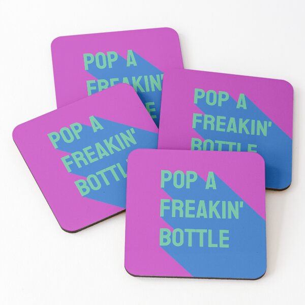 Item preview, Pop a freakin' bottle designed and sold by genandtonicart.
